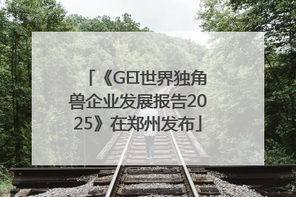 《GEI世界独角兽企业发展报告2025》在郑州发布