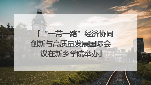 “一带一路”经济协同创新与高质量发展国际会议在新乡学院举办