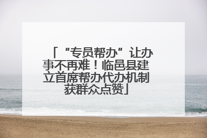 “专员帮办”让办事不再难！临邑县建立首席帮办代办机制获群众点赞
