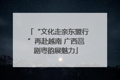 “文化走亲东盟行”再赴越南 广西邕剧粤韵展魅力