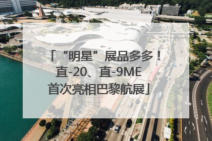 “明星”展品多多！直-20、直-9ME首次亮相巴黎航展