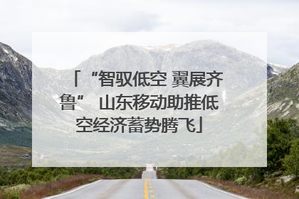 “智驭低空 翼展齐鲁” 山东移动助推低空经济蓄势腾飞