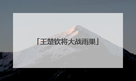 王楚钦将大战雨果