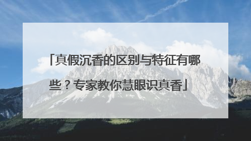 真假沉香的区别与特征有哪些？专家教你慧眼识真香