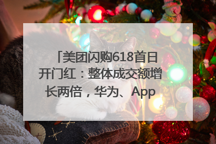 美团闪购618首日开门红：整体成交额增长两倍，华为、Apple、沃尔玛等近800个品牌翻倍增长
