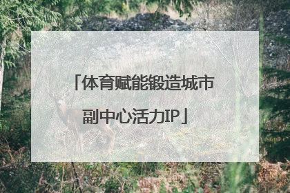 体育赋能锻造城市副中心活力IP