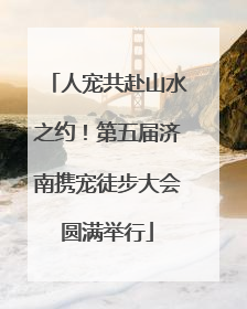 人宠共赴山水之约！第五届济南携宠徒步大会圆满举行