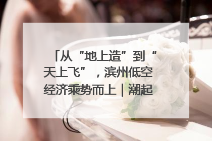 从“地上造”到“天上飞”，滨州低空经济乘势而上｜潮起渤海・网聚黄蓝