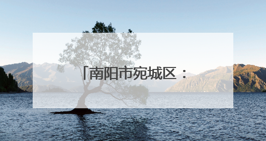 南阳市宛城区：迷彩身影守平安 退役军人践初心