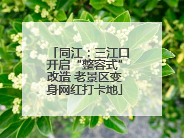 同江：三江口开启“整容式”改造 老景区变身网红打卡地