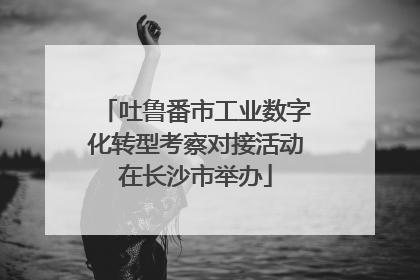 吐鲁番市工业数字化转型考察对接活动在长沙市举办