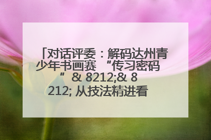 对话评委：解码达州青少年书画赛 “传习密码”& 8212;& 8212; 从技法精进看文化传承新活力