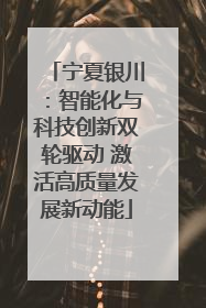 宁夏银川：智能化与科技创新双轮驱动 激活高质量发展新动能