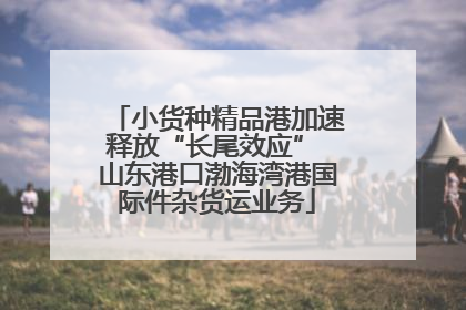 小货种精品港加速释放“长尾效应” 山东港口渤海湾港国际件杂货运业务
