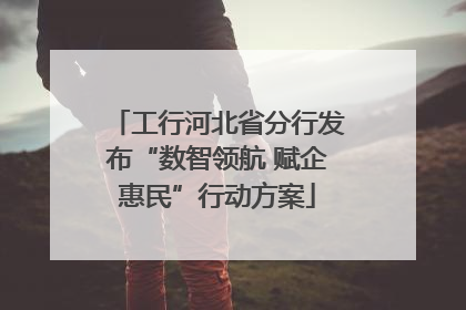 工行河北省分行发布“数智领航 赋企惠民”行动方案