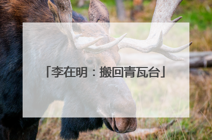 李在明：搬回青瓦台