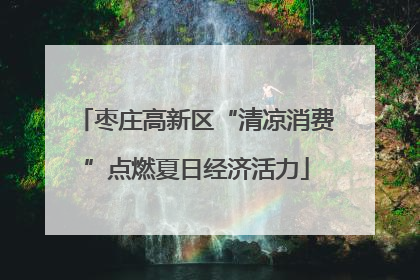 枣庄高新区“清凉消费”点燃夏日经济活力