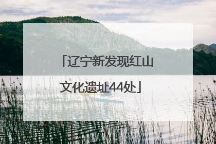 辽宁新发现红山文化遗址44处
