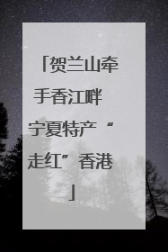 贺兰山牵手香江畔 宁夏特产“走红”香港