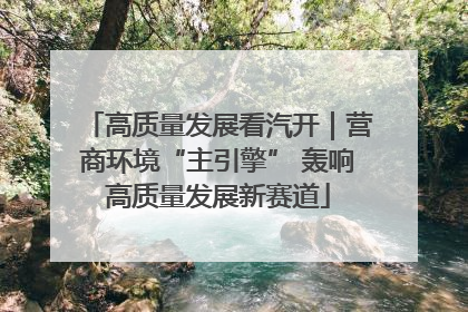 高质量发展看汽开｜营商环境“主引擎” 轰响高质量发展新赛道