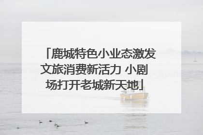 鹿城特色小业态激发文旅消费新活力 小剧场打开老城新天地