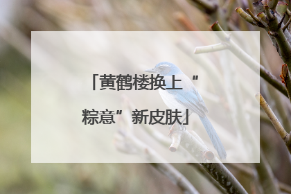 黄鹤楼换上“粽意”新皮肤