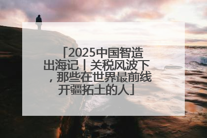 2025中国智造出海记丨关税风波下，那些在世界最前线开疆拓土的人