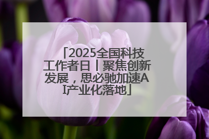 2025全国科技工作者日丨聚焦创新发展，思必驰加速AI产业化落地
