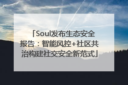 Soul发布生态安全报告：智能风控+社区共治构建社交安全新范式